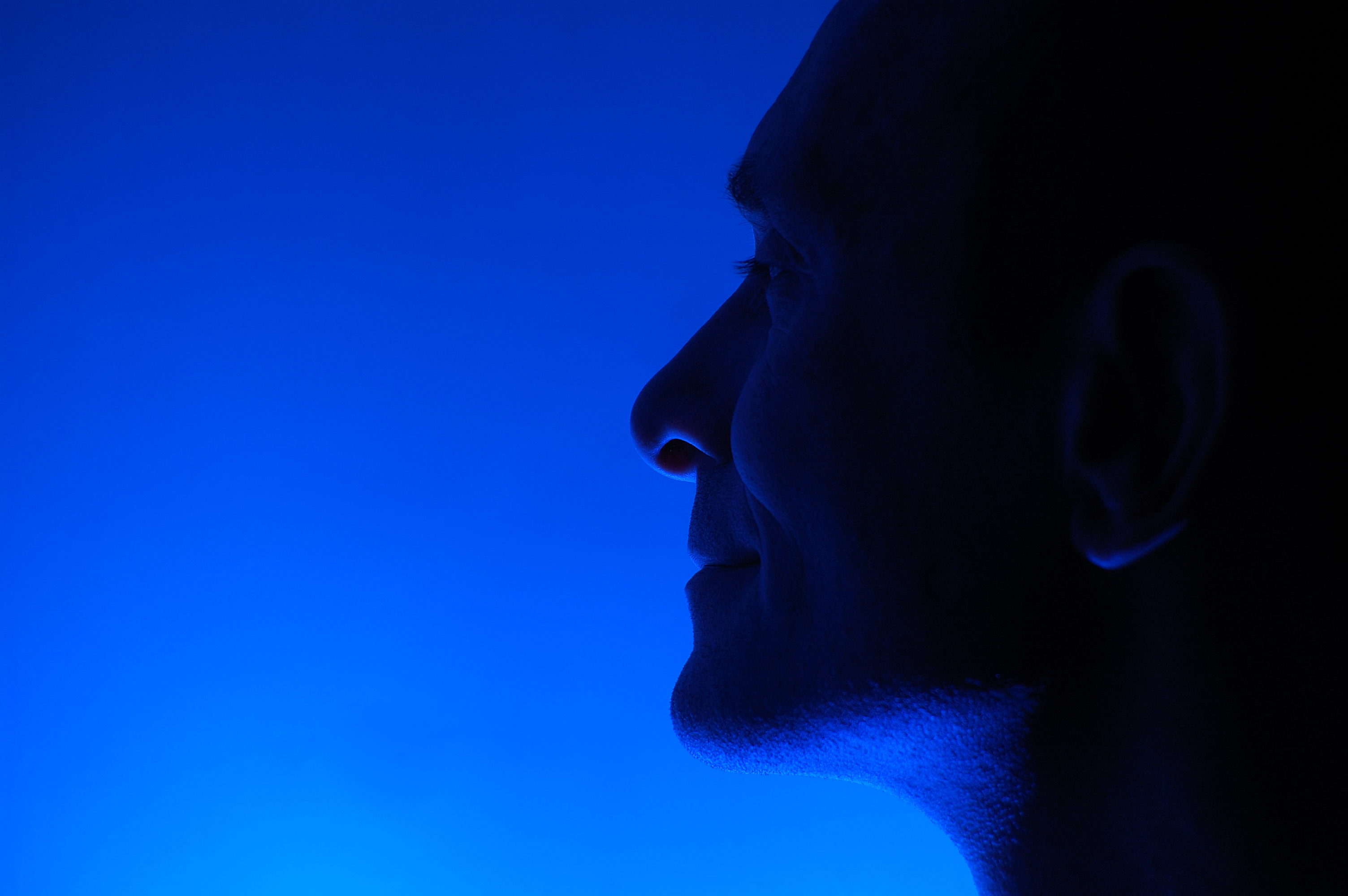 Autorretrato en azul