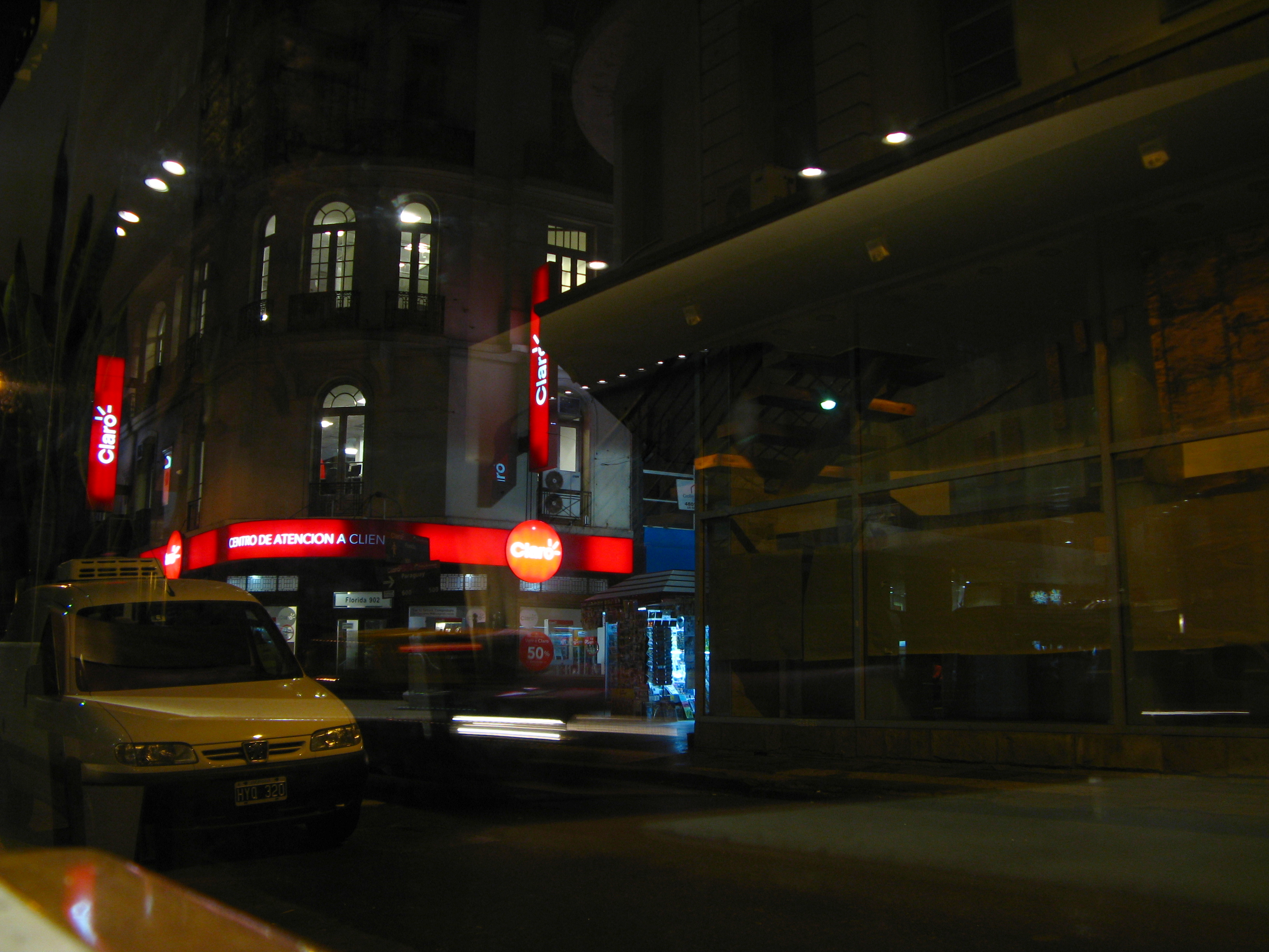 Buenos Aires desde la mesa del bar