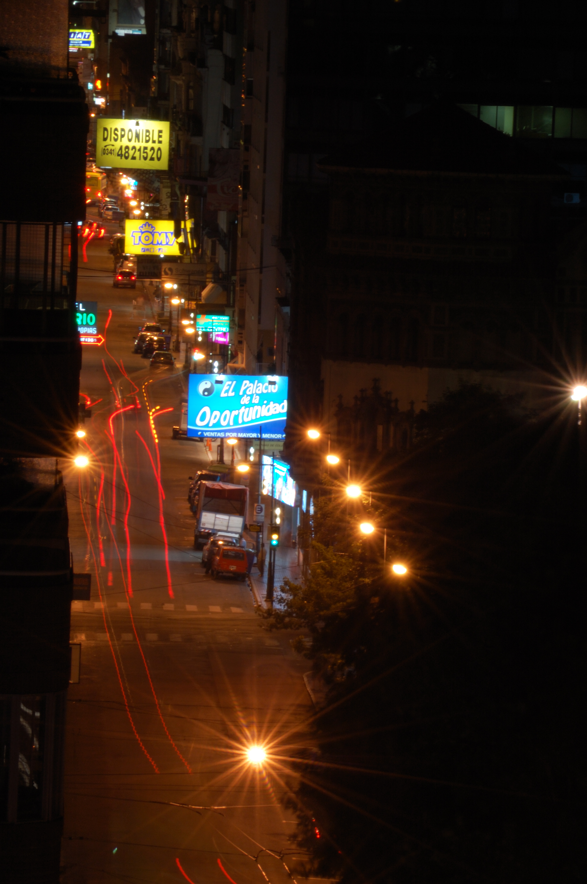 Calle Corrientes de noche (1)