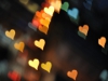 Corazón de bokeh