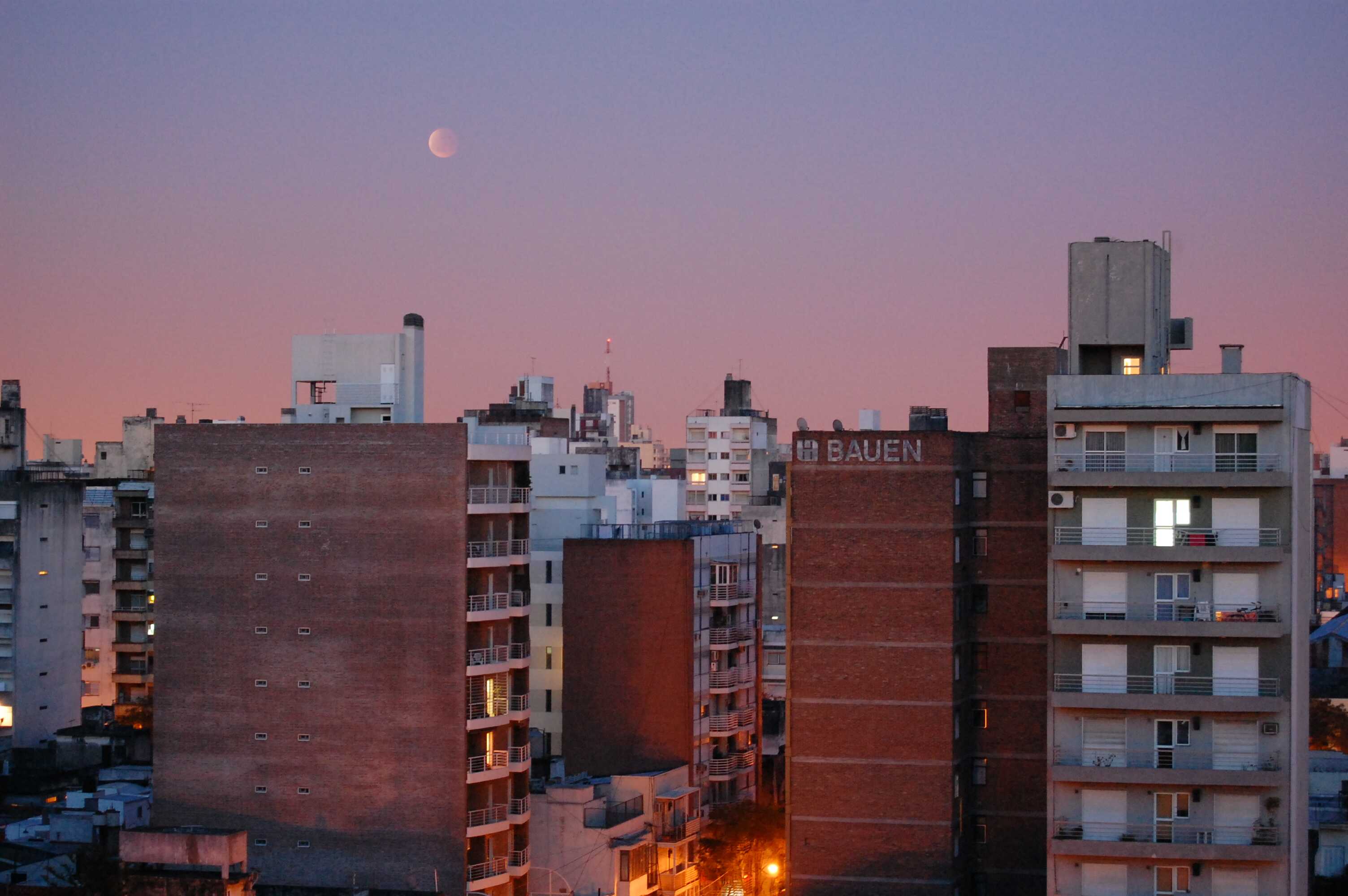Eclipse de luna del día 28/08/2007