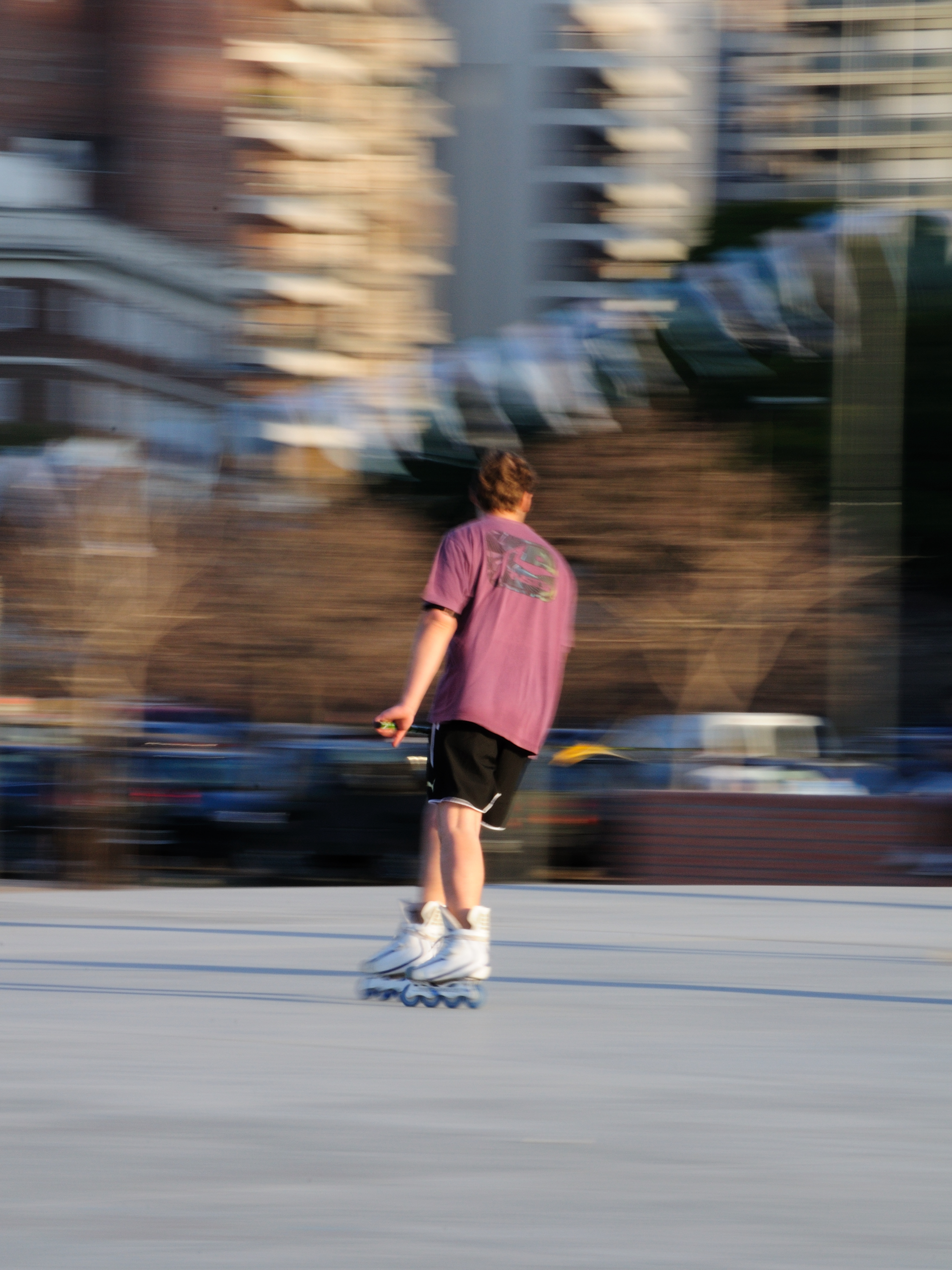 El jugador de hockey
