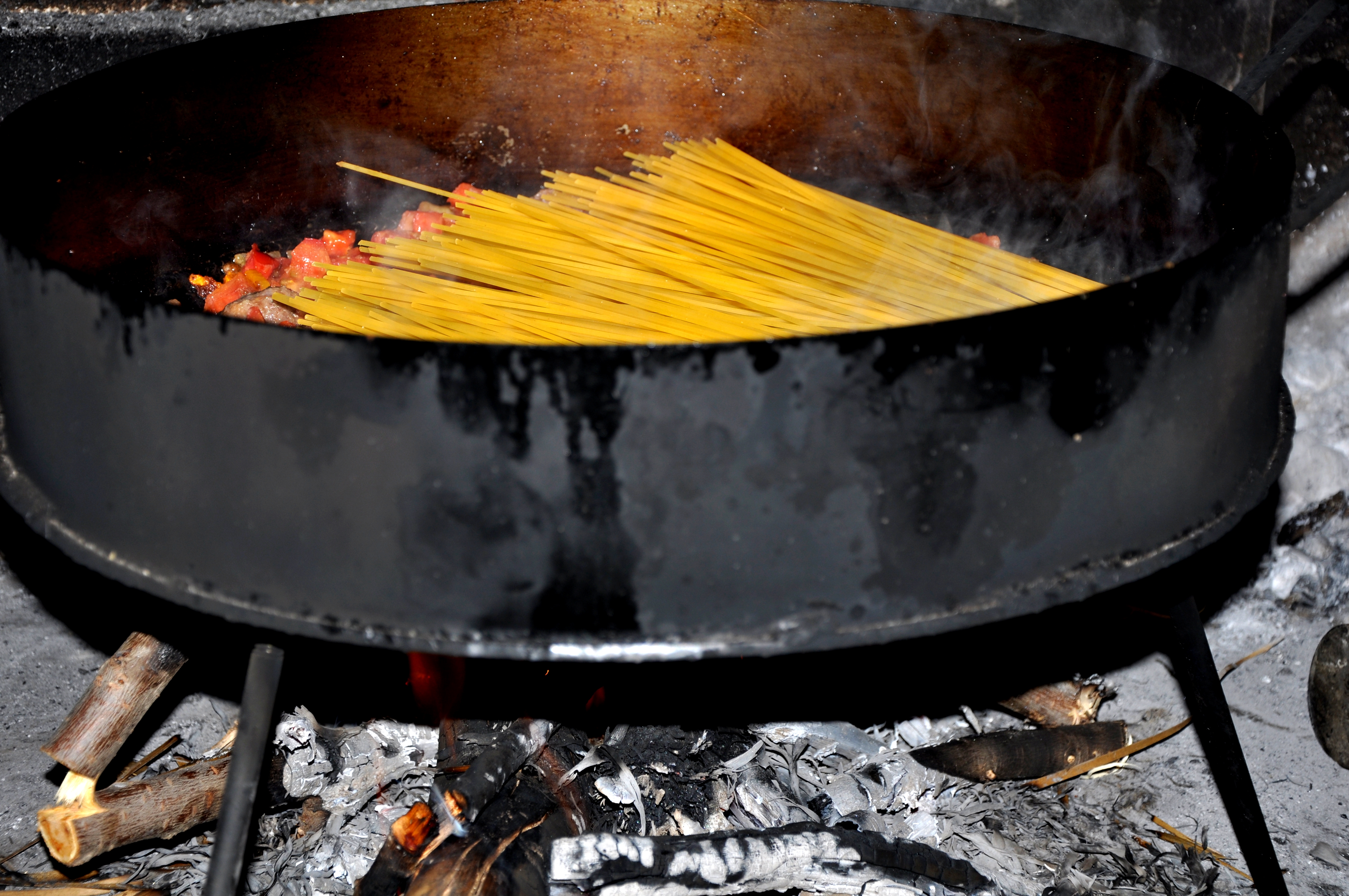 Fideos con albóndigas al disco (4)