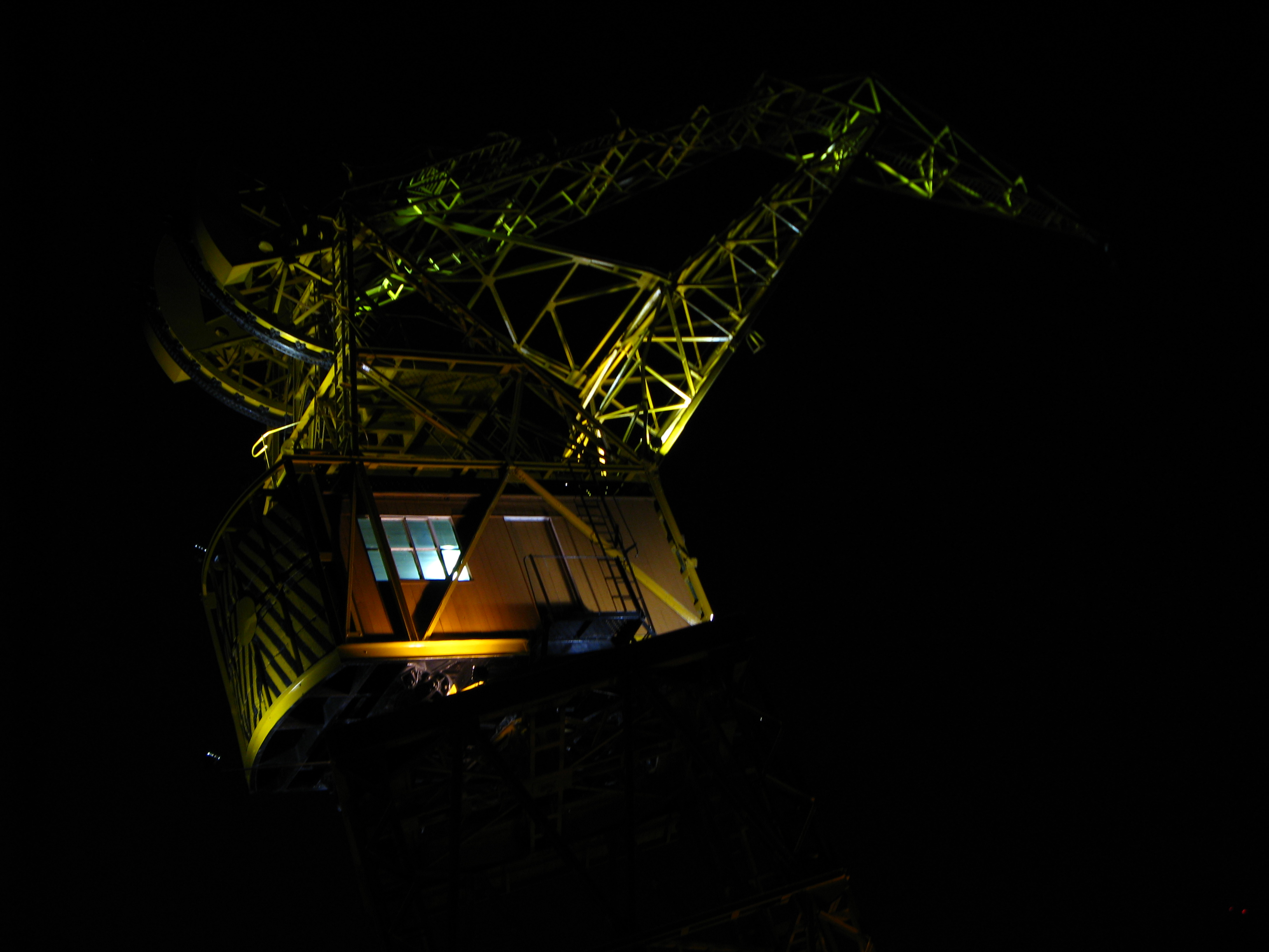 Grua en Puerto Madero