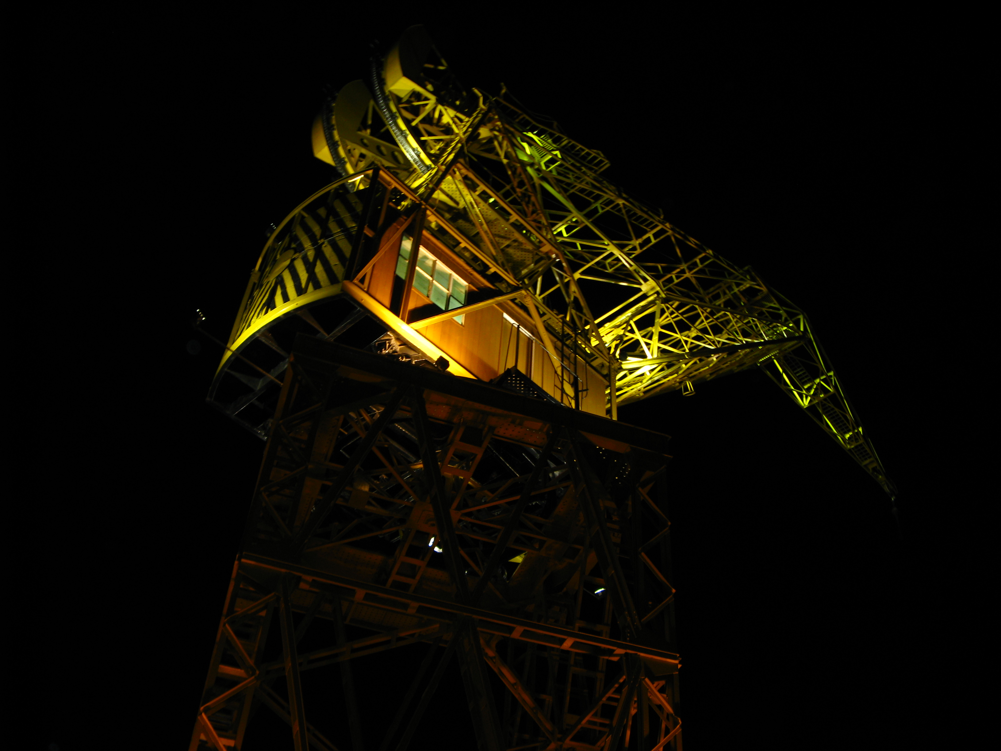Grua en Puerto Madero