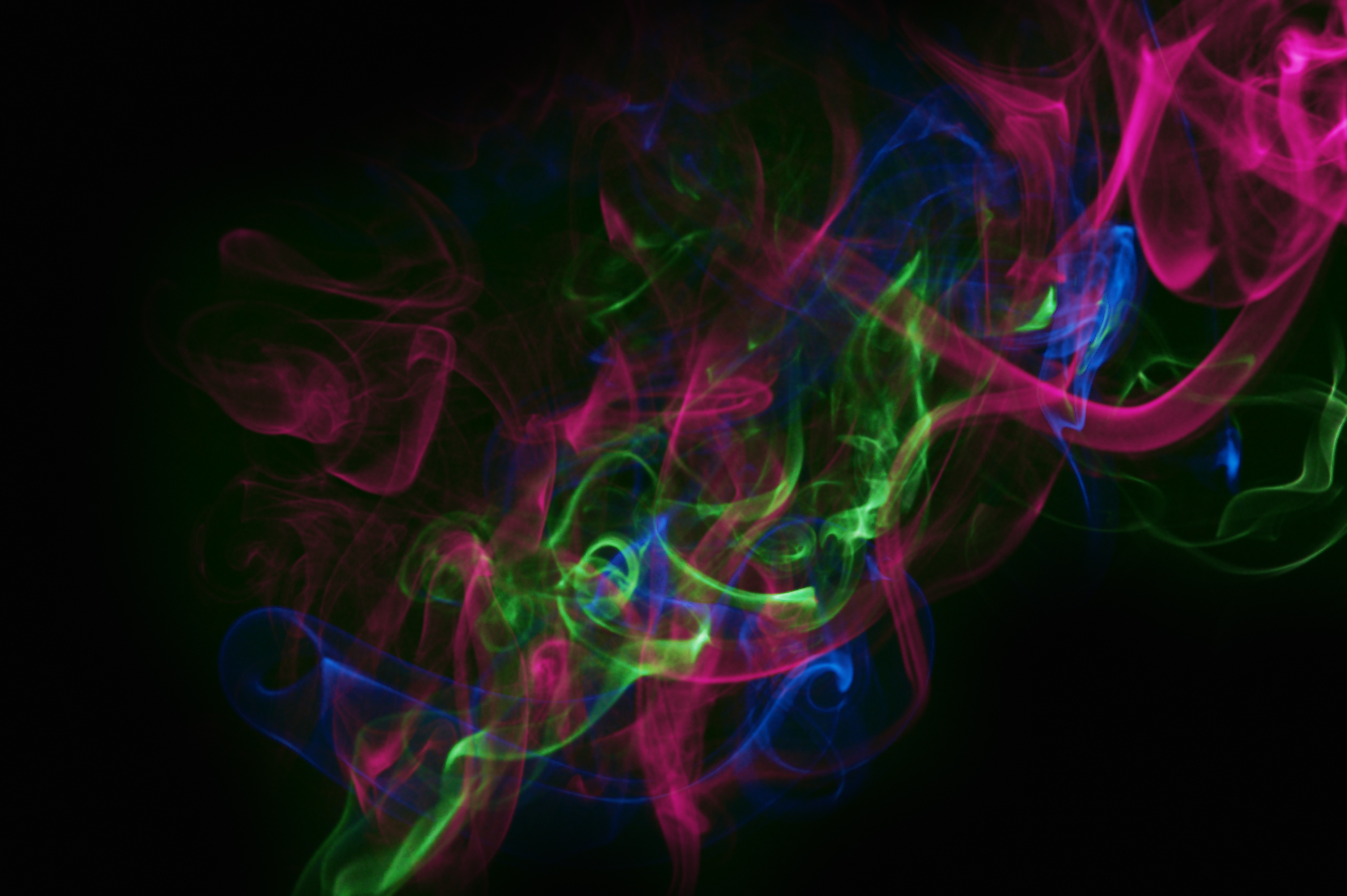 Humo de colores