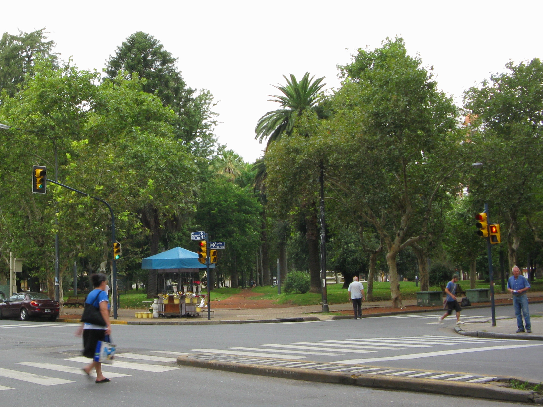 La plaza General López (1)