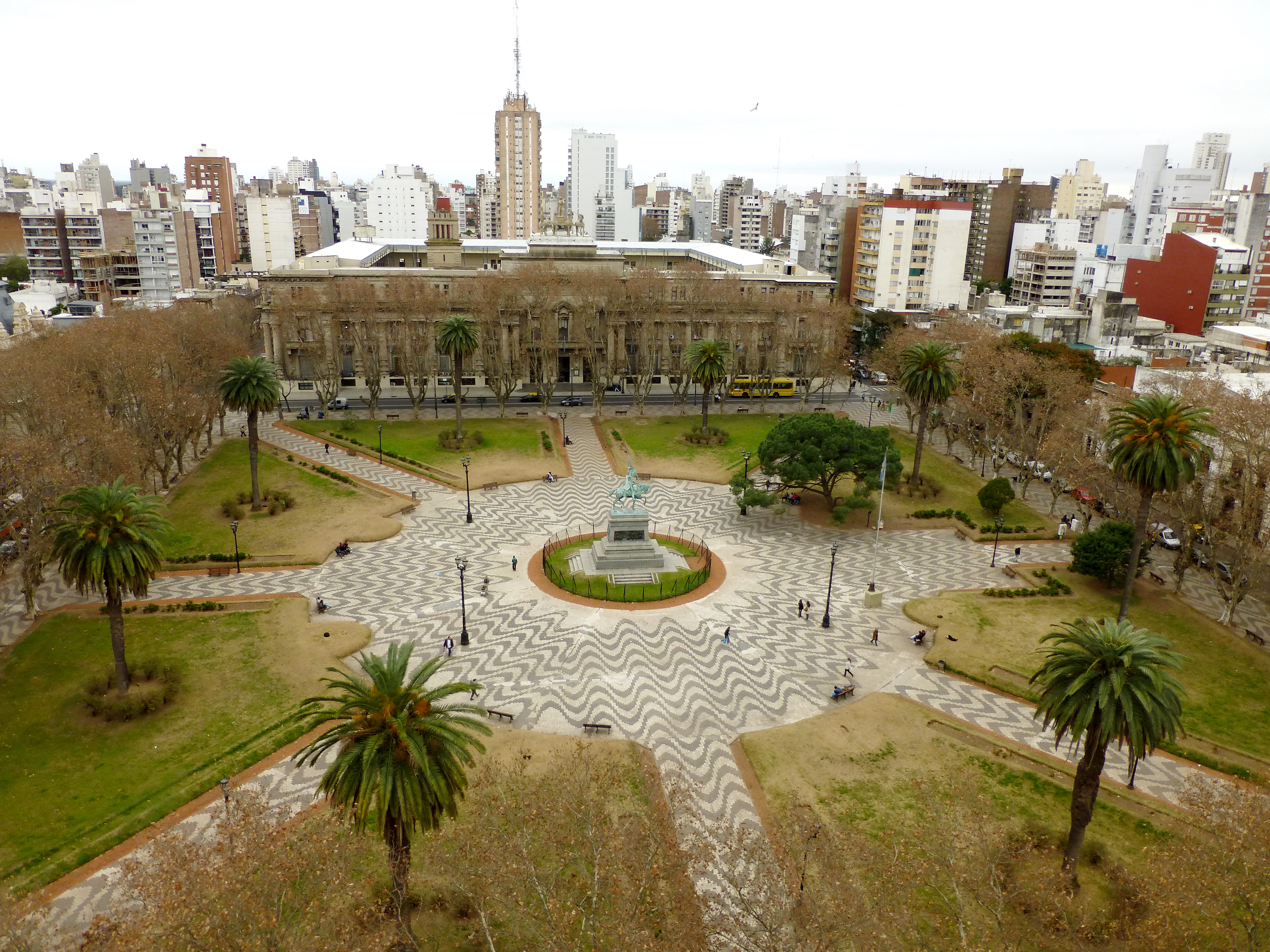 La plaza San Martín