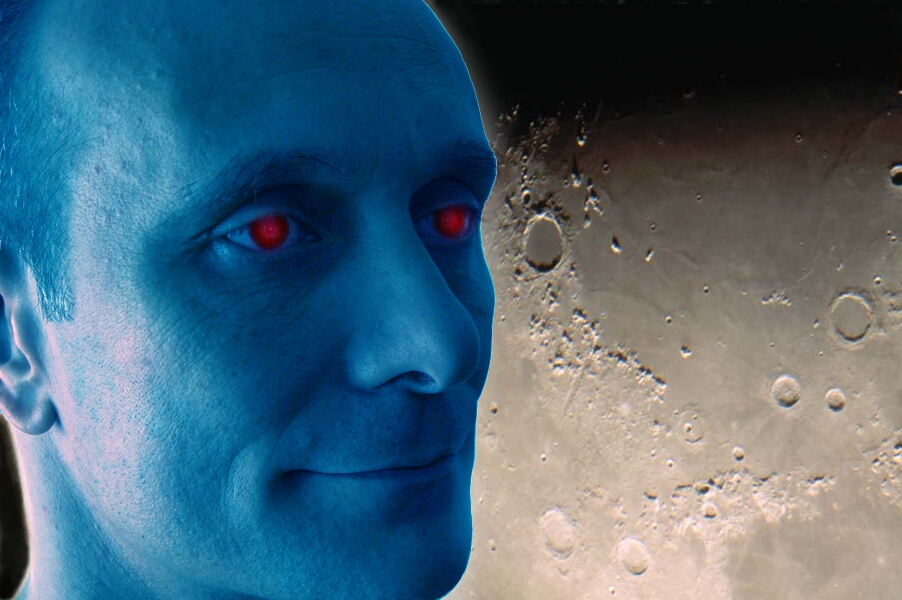 Markus alienígeno en la luna