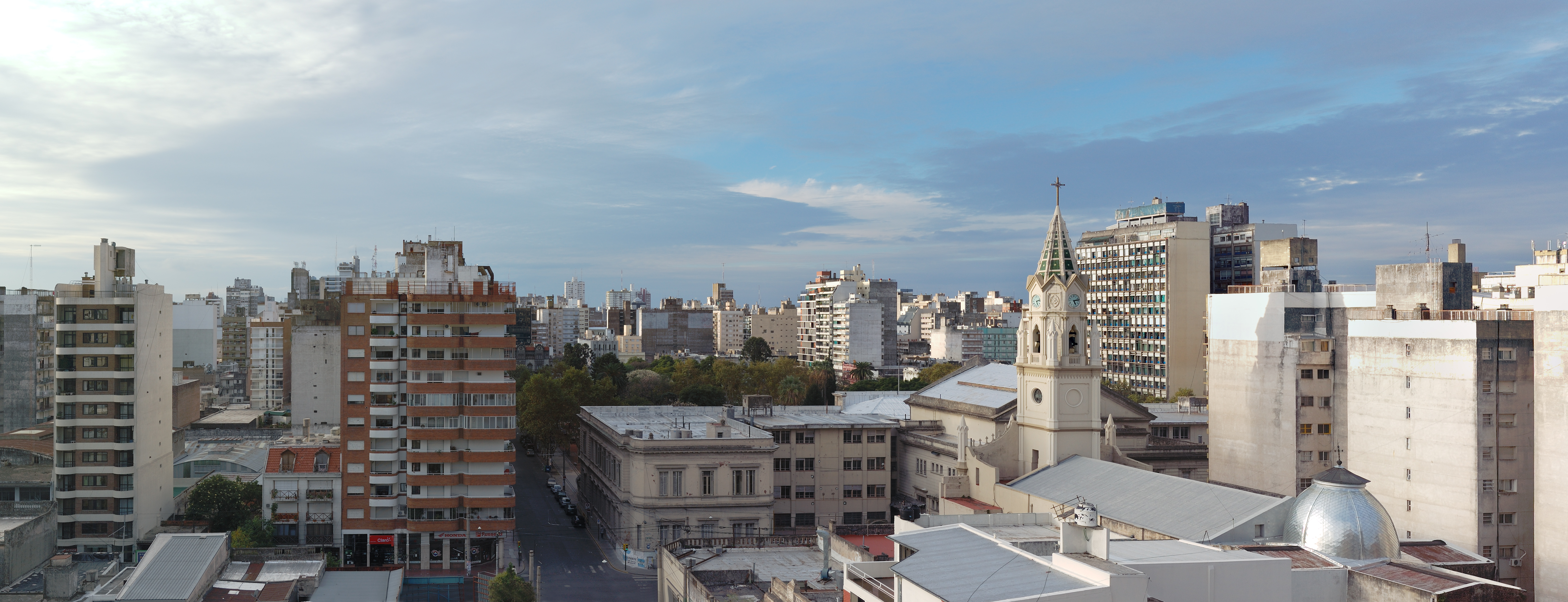 Panorama tomado desde mi terraza