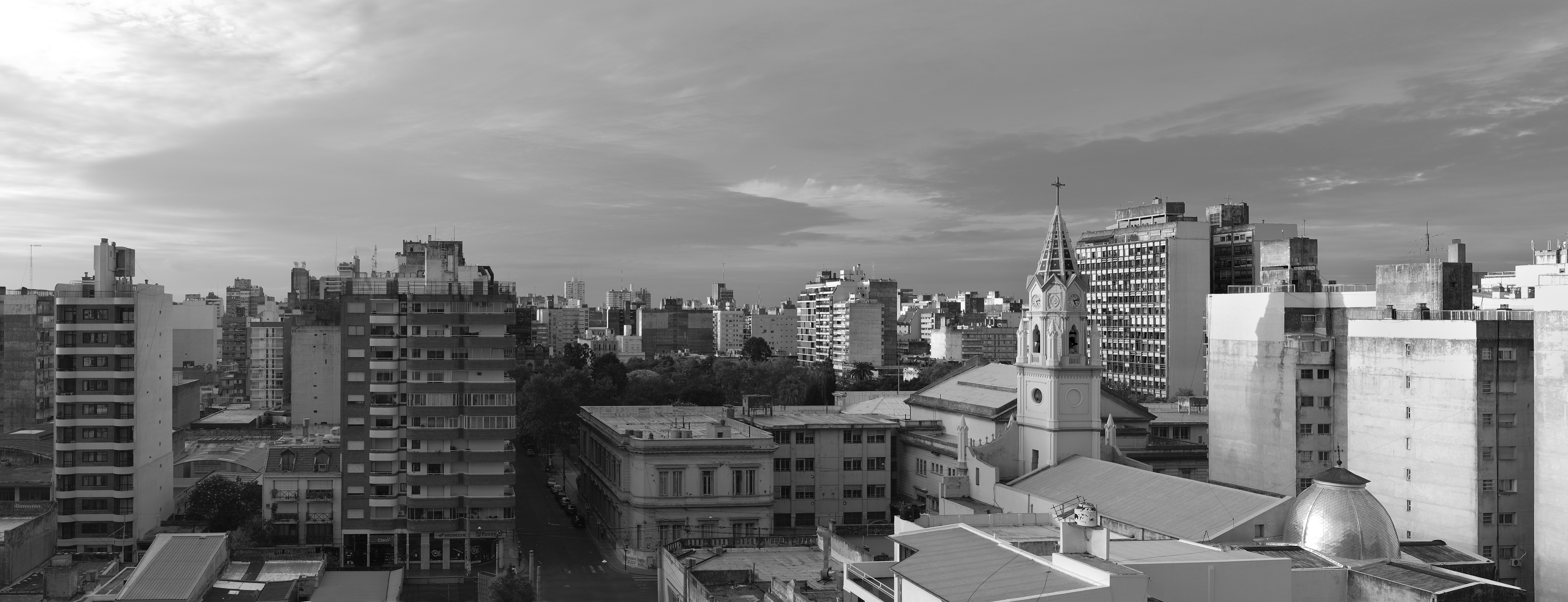 Panorama tomado desde mi terraza