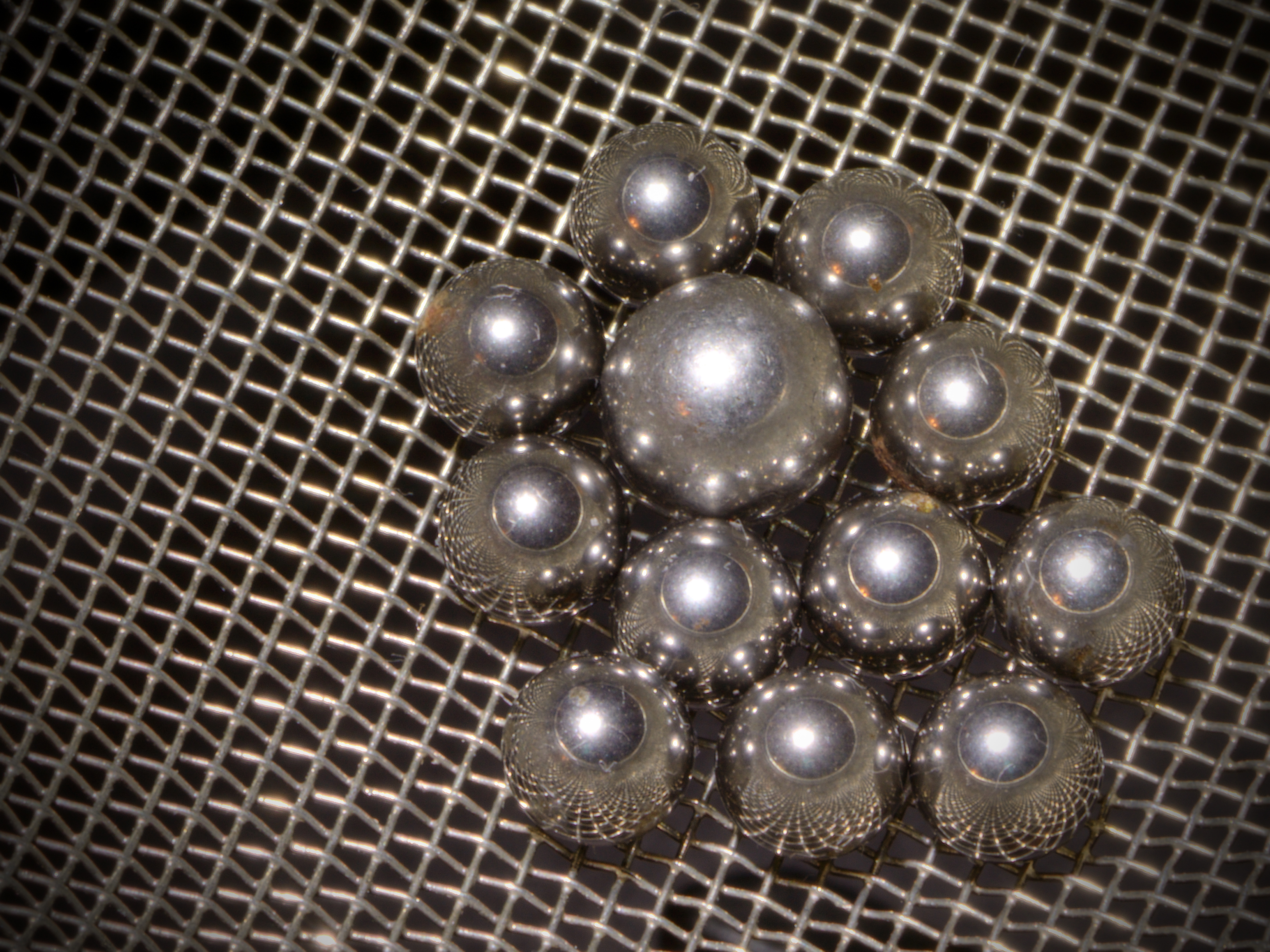 Perlas de acero