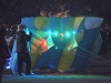 Preparando el barrilete luminoso