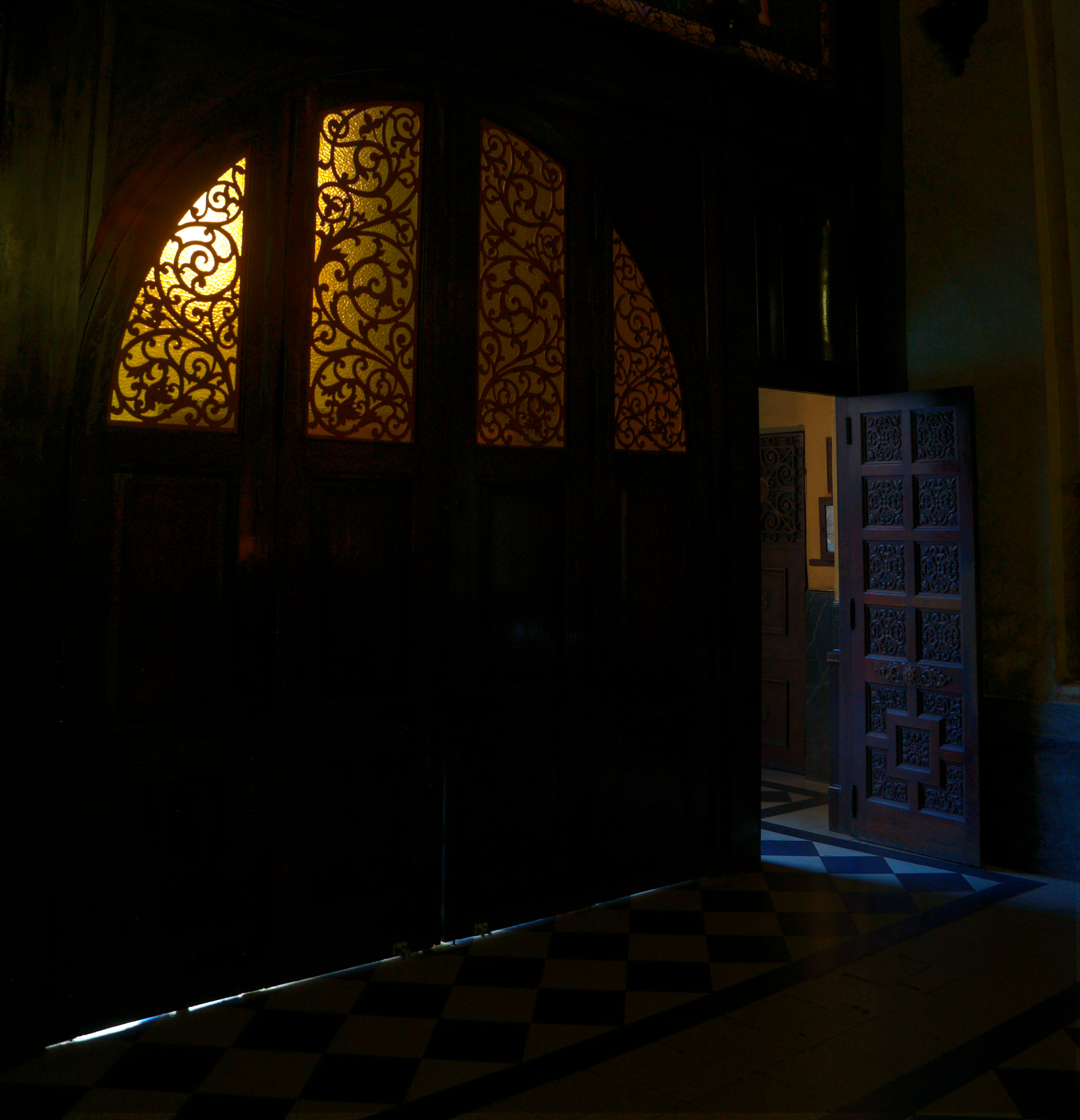 Puertas de entrada de la Catedral deRosario