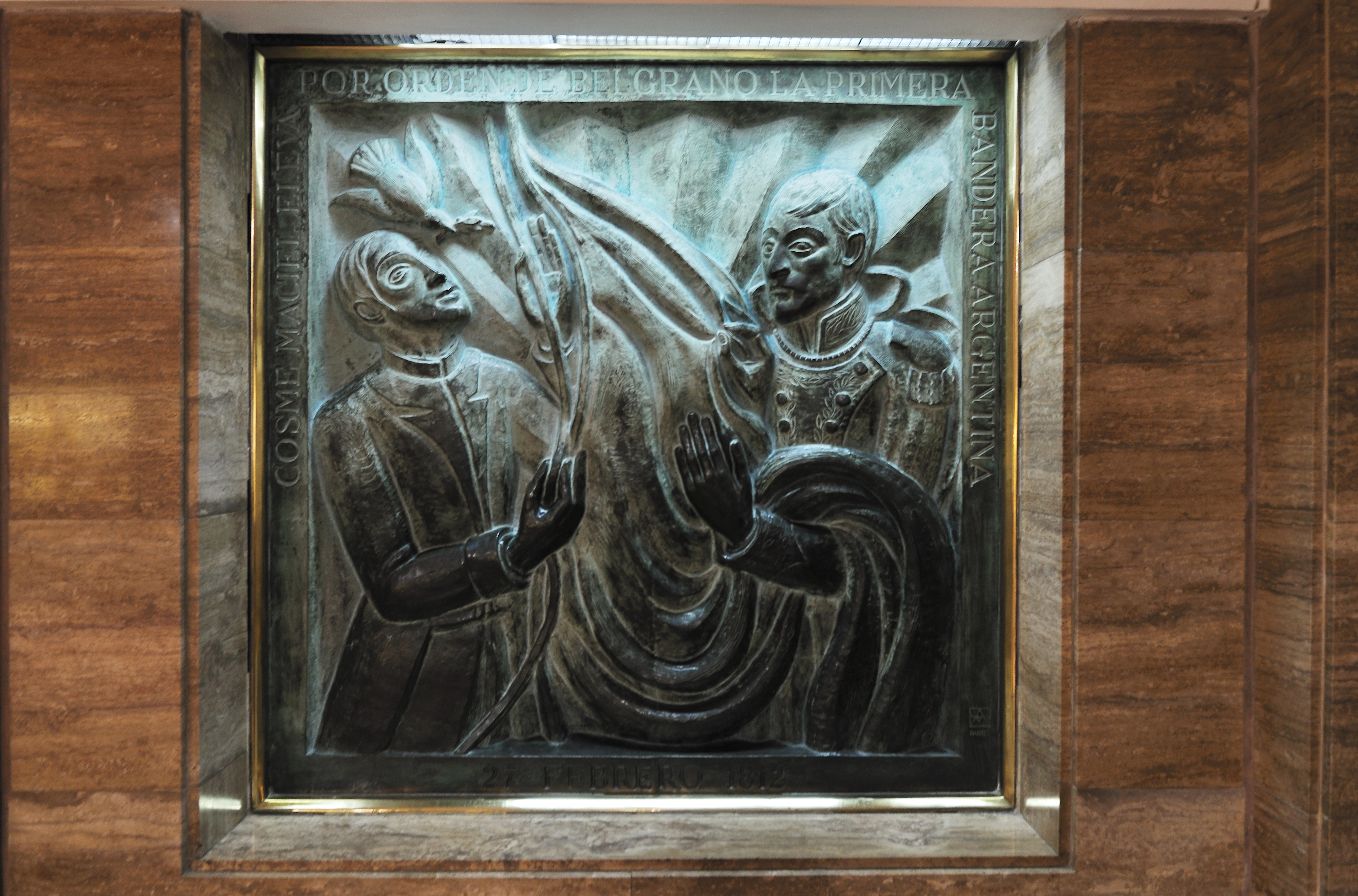 Relieve de Belgrano y la creación de la bandera
