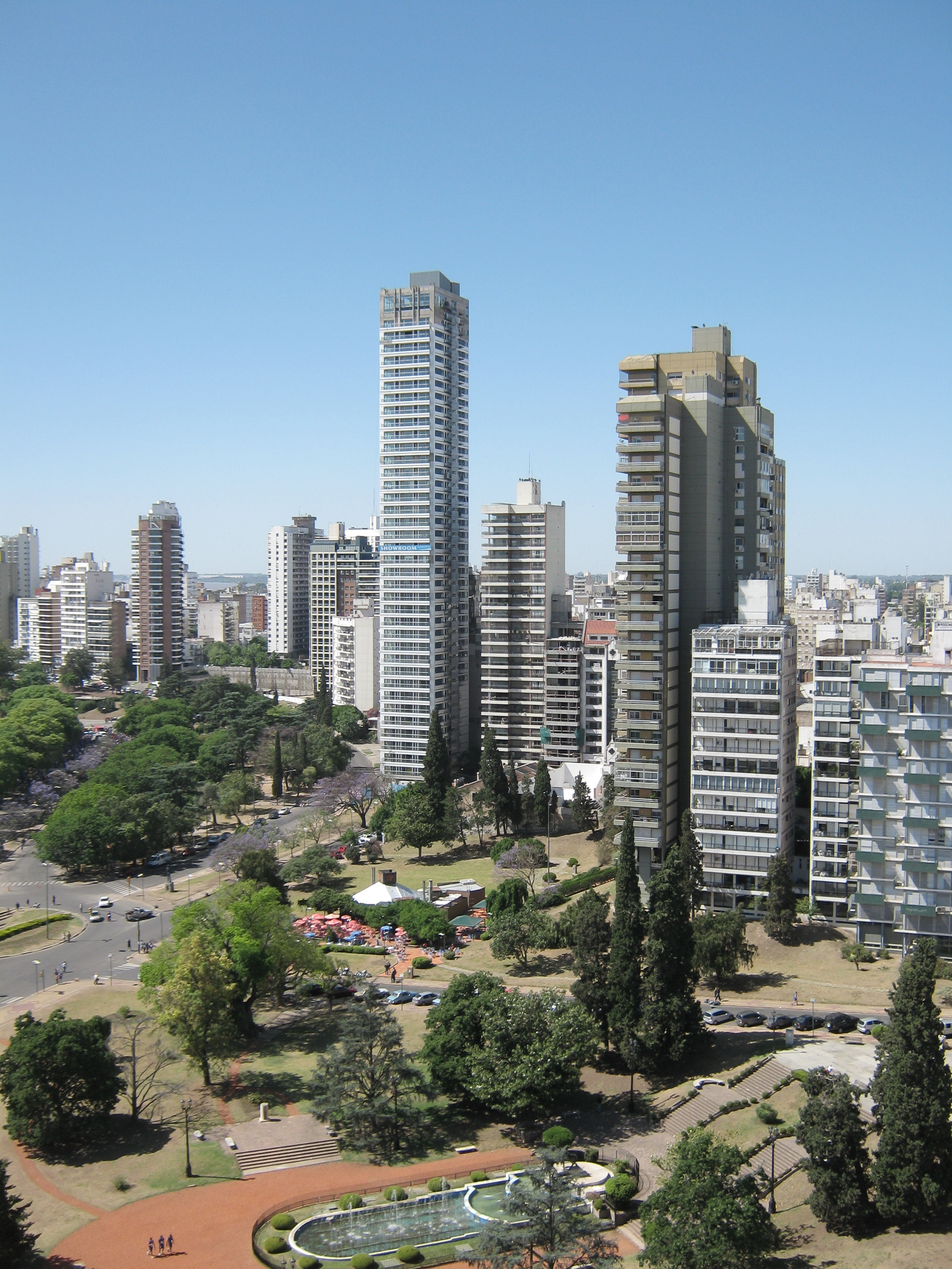 Rosario desde el Monumento a la Bandera