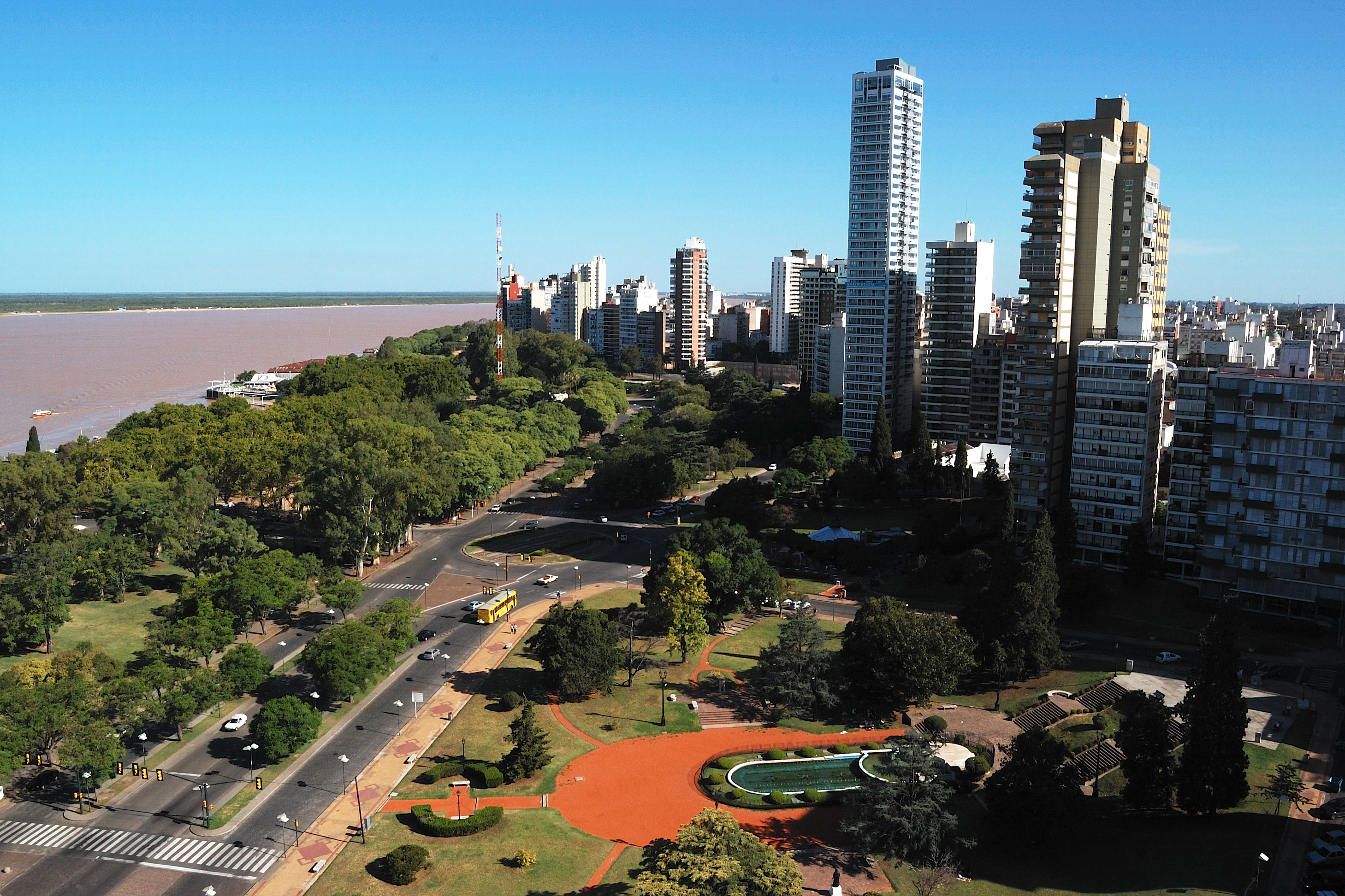 Rosario desde el Monumento a la Bandera