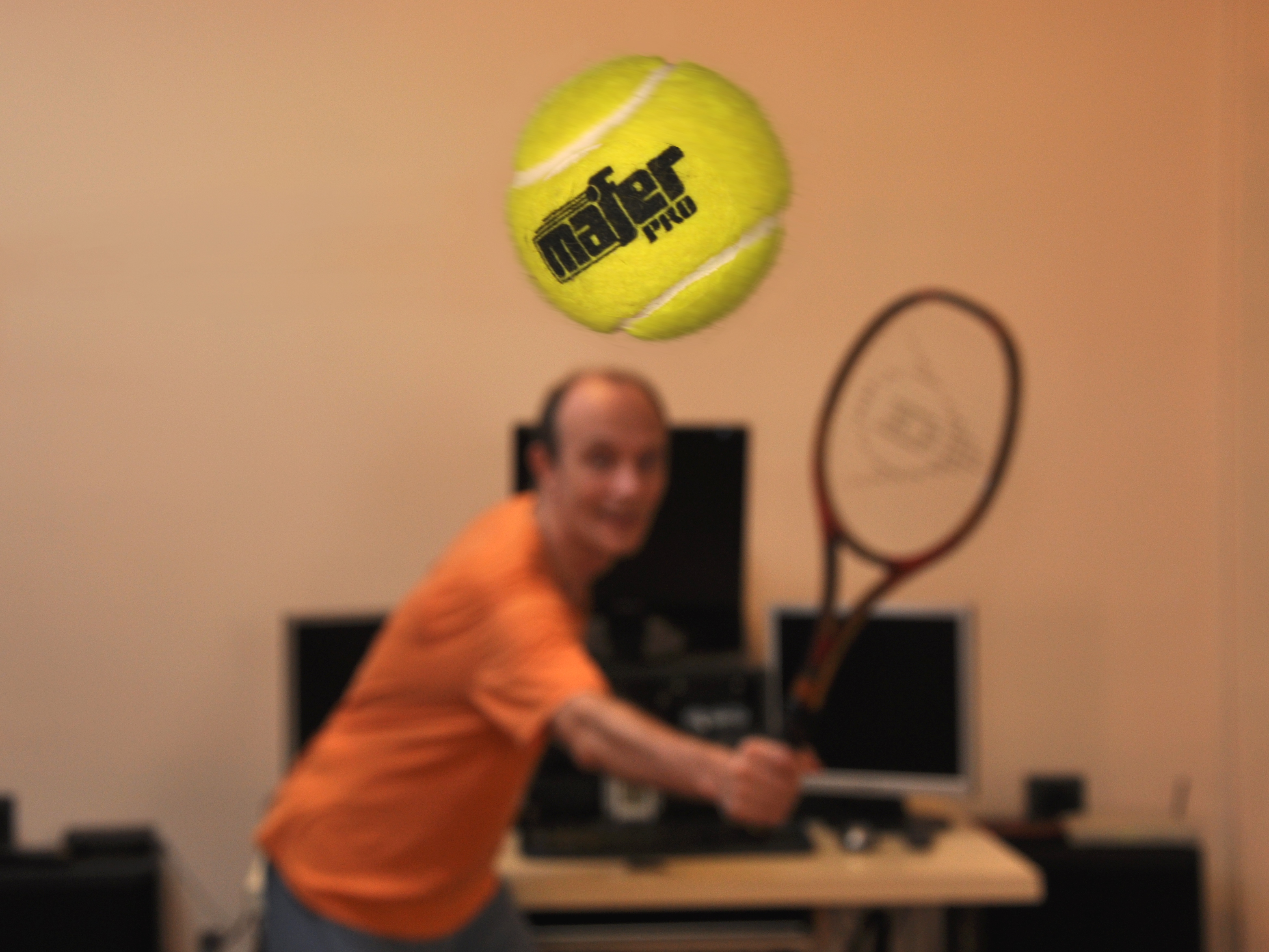 Tenis en el living
