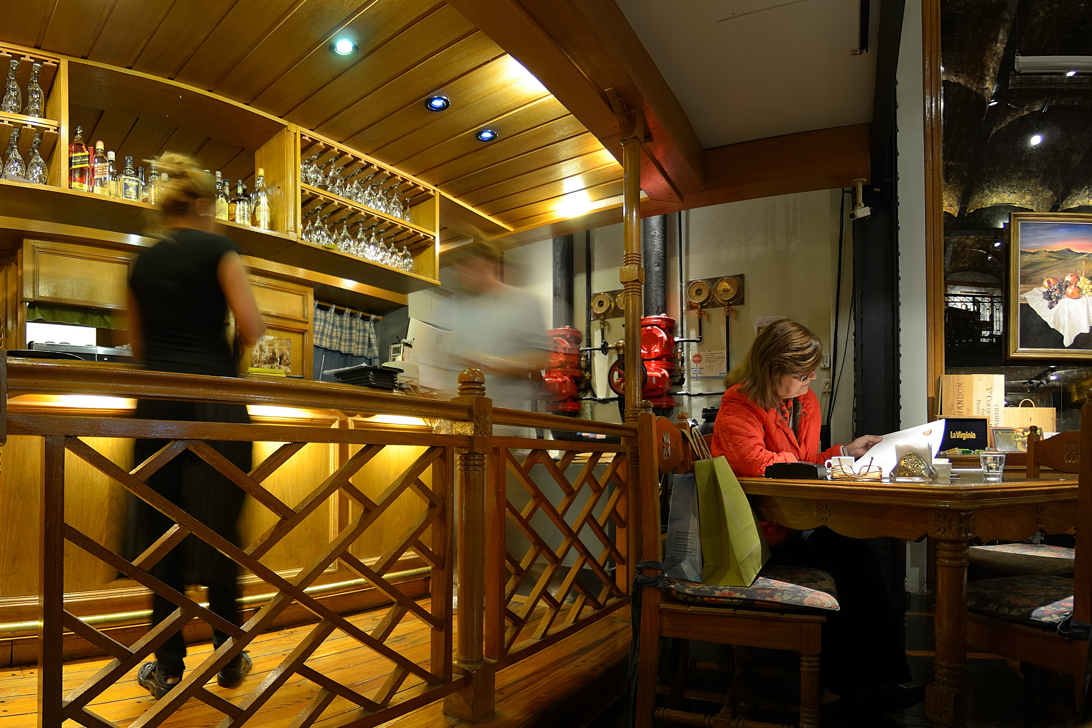 Una mañana tranquila en el bar