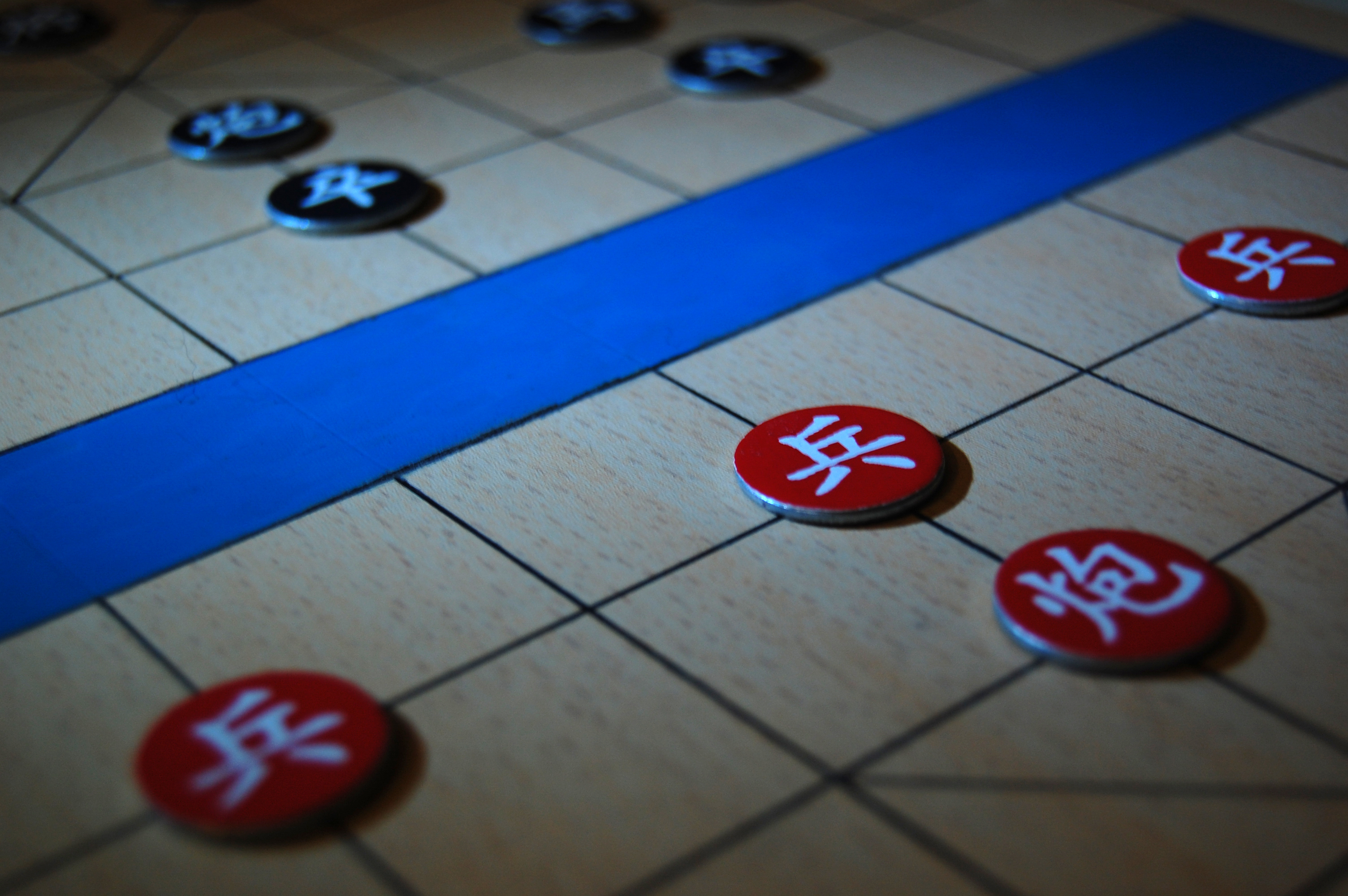 Mi tablero hecho en casa de XiangQi (ajedrez chino)